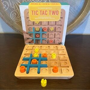 Marbles Brain Wkshp Tic Tac Two Game: Shifting Strategy Game, 2 Players, Ages 8+